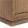Portrait Sideboard with LED Lights - Sienna Brown