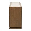 Portrait Sideboard with LED Lights - Sienna Brown