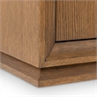 Portrait Wood TV Console - Sienna Brown