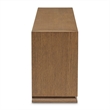Portrait Wood TV Console - Sienna Brown
