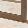 Portrait Wall Accent Mirror - Sienna Brown