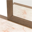 Portrait Wall Accent Mirror - Sienna Brown