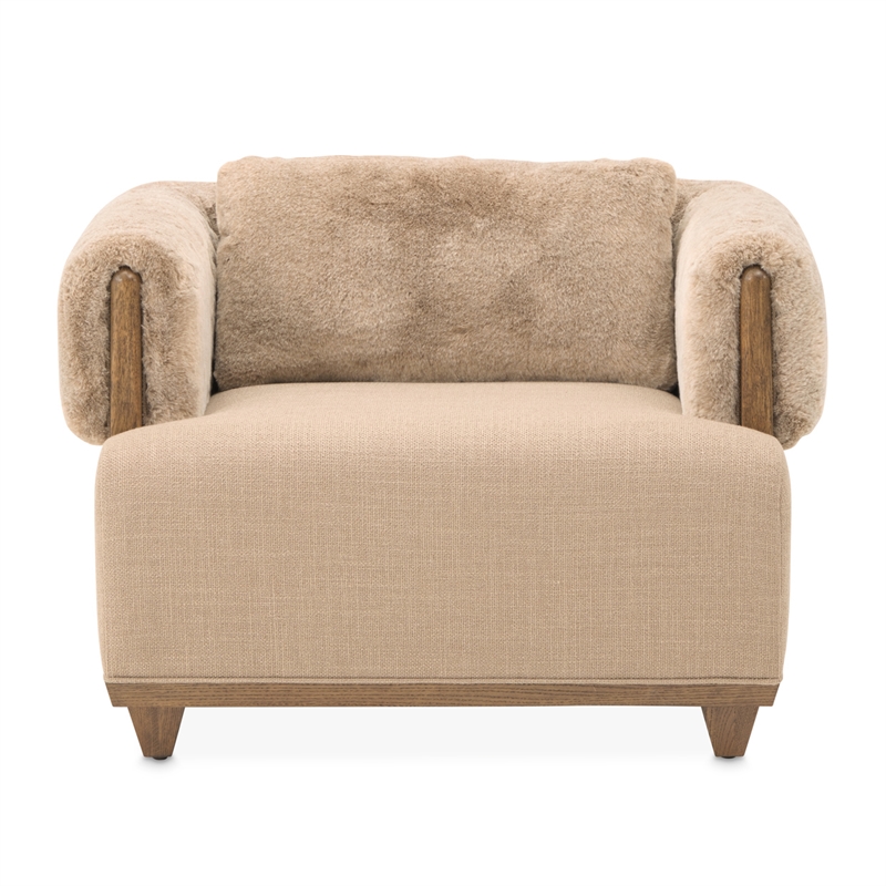 Portrait Accent Chair - Toffee/Sienna Brown