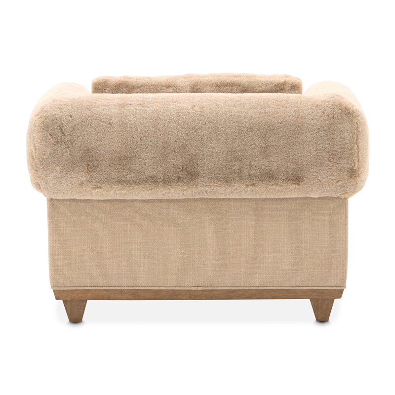 Portrait Accent Chair - Toffee/Sienna Brown