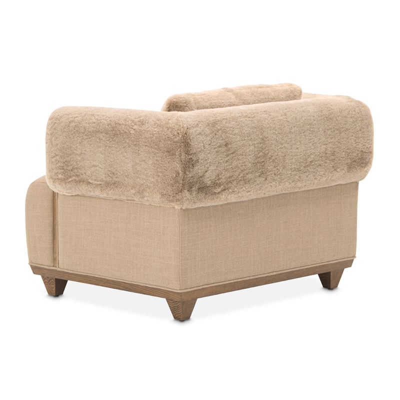 Portrait Accent Chair - Toffee/Sienna Brown