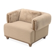 Portrait Accent Chair - Toffee/Sienna Brown
