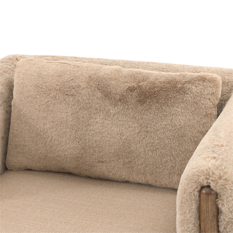 Portrait Accent Chair - Toffee/Sienna Brown