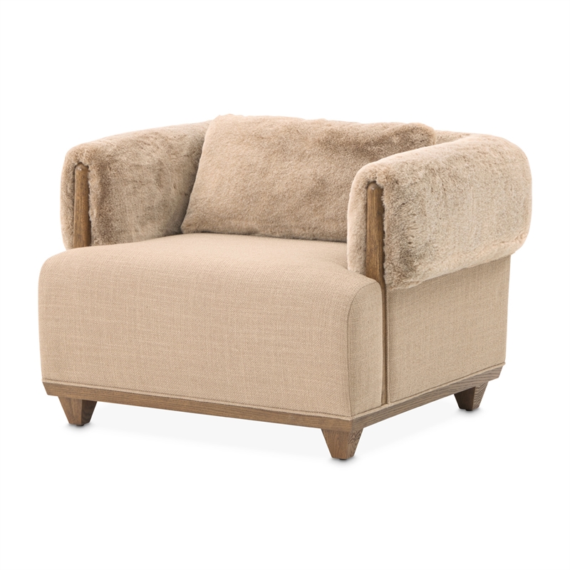 Portrait Accent Chair - Toffee/Sienna Brown