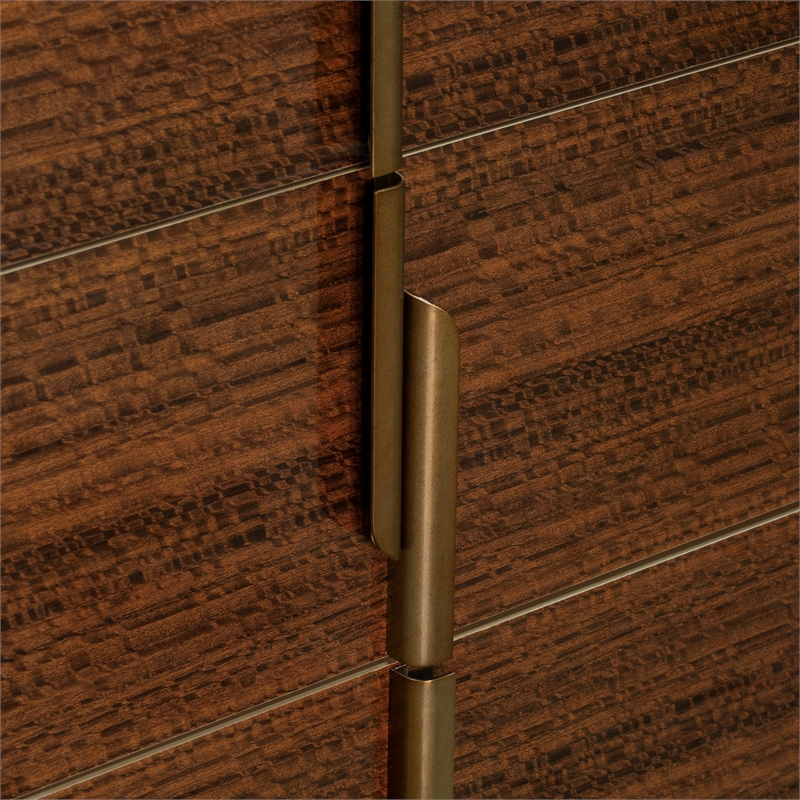 Pavira Dresser with Mirror - Walnut