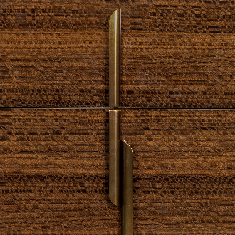 Pavira 6-Drawer Dresser - Walnut