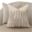 La Rachelle Chenille 3-Seater Sofa - Lustre/Champagne