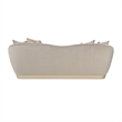 La Rachelle Chenille 3-Seater Sofa - Lustre/Champagne