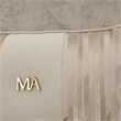 La Rachelle Chenille 3-Seater Sofa - Lustre/Champagne