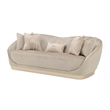La Rachelle Chenille 3-Seater Sofa - Lustre/Champagne