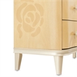 Camellia Field Dresser & Mirror - Caramel