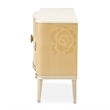 Camellia Field Wood Sideboard - Caramel