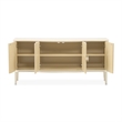 Camellia Field Wood Sideboard - Caramel