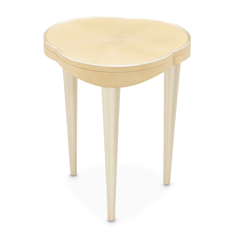 Camellia Field Chairside Accent Table - Caramel