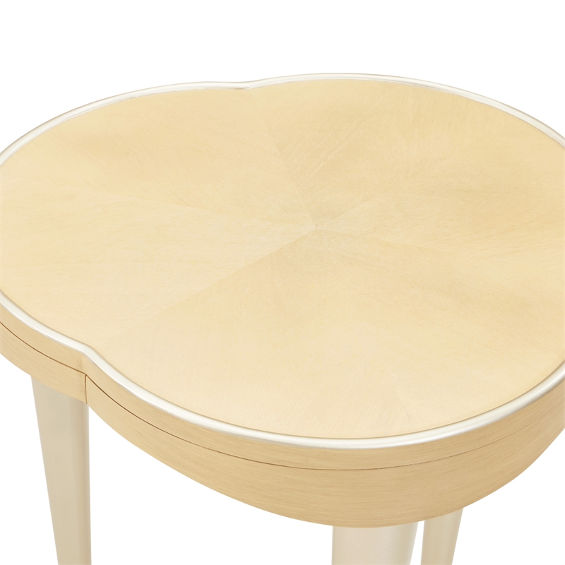 Camellia Field Chairside Accent Table - Caramel