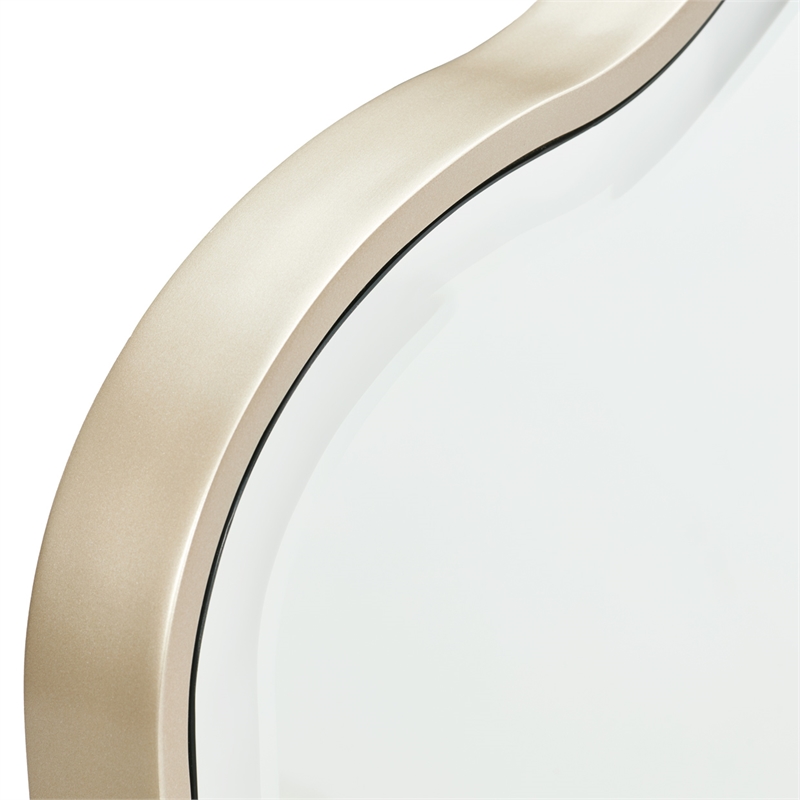 Camellia Field Vanity Mirror - Champagne