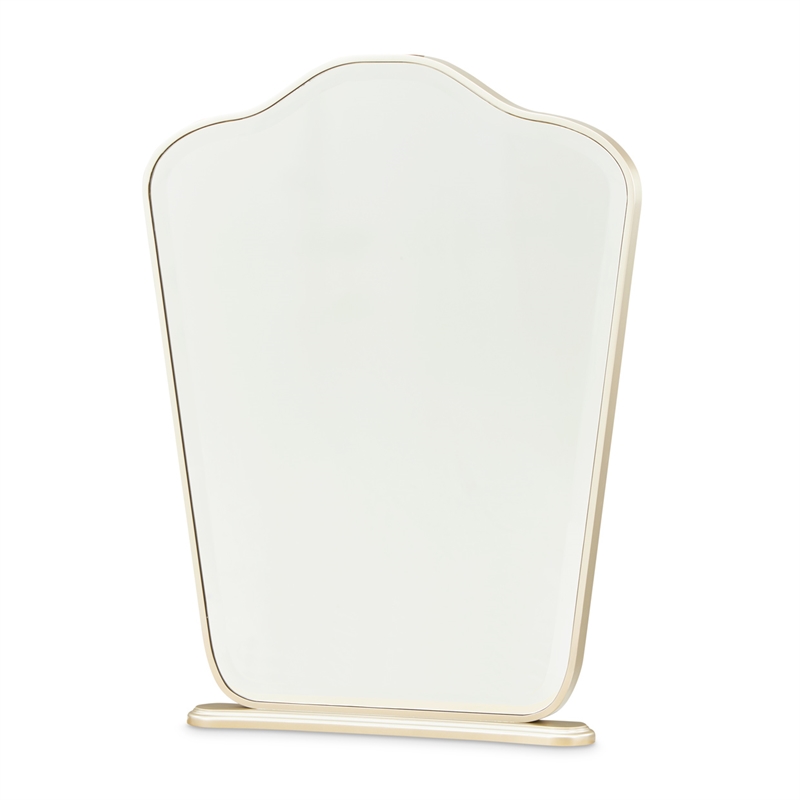 Camellia Field Vanity Mirror - Champagne