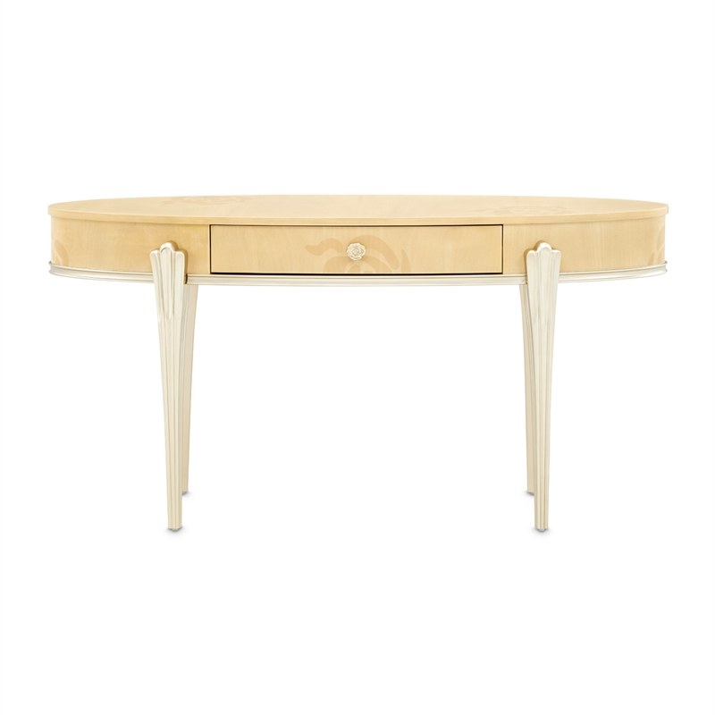 Camellia Field Vanity with Mirror - Caramel