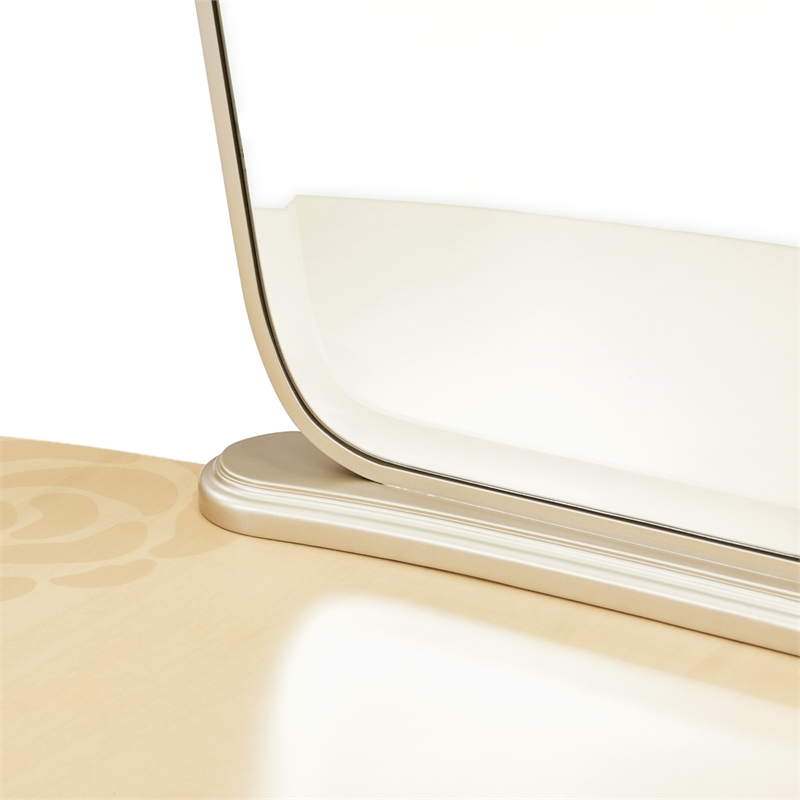 Camellia Field Vanity with Mirror - Caramel