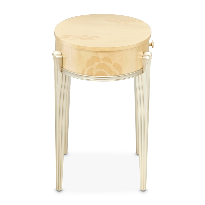 Camellia Field Vanity with Mirror - Caramel