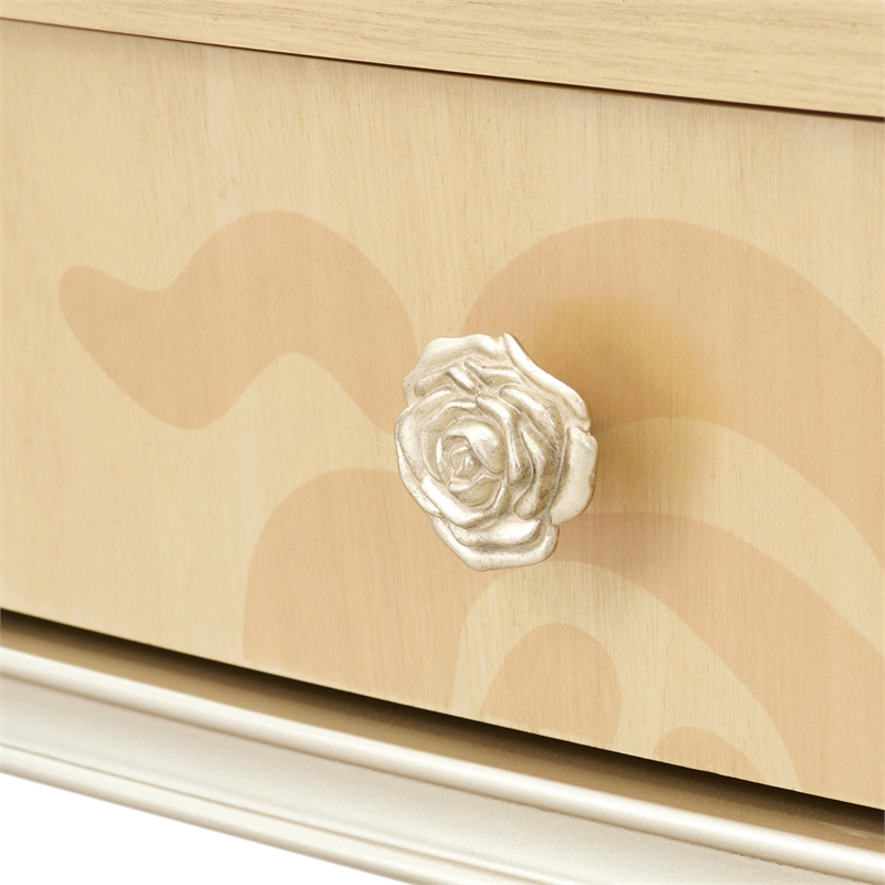 Camellia Field Vanity with Mirror - Caramel