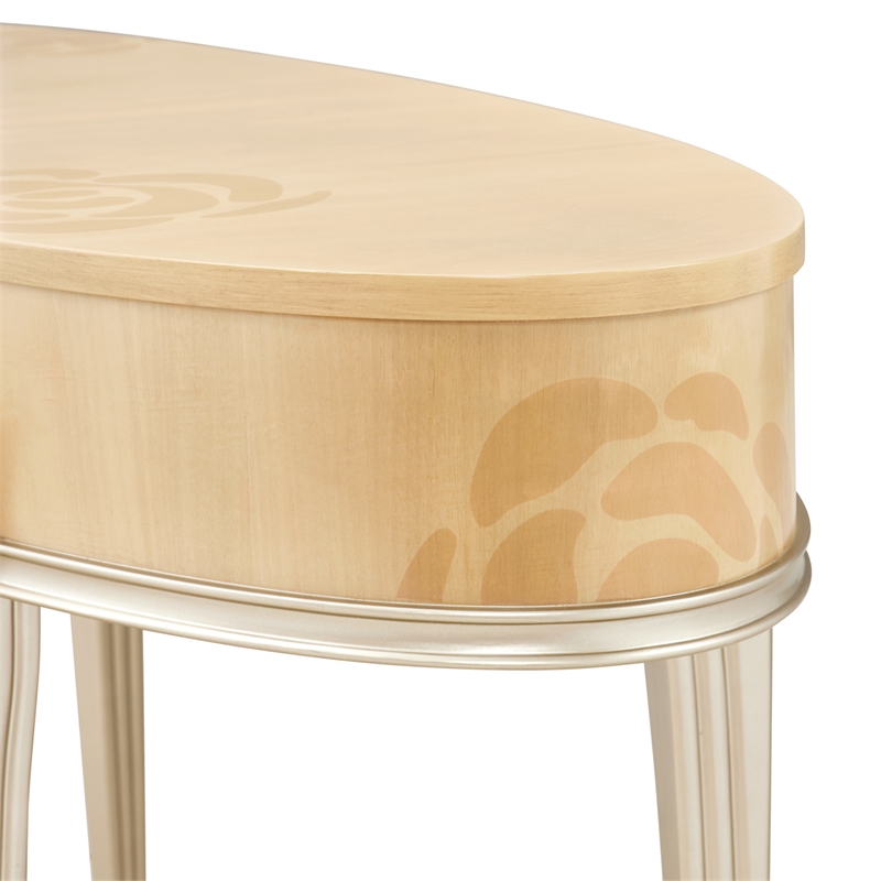 Camellia Field Vanity with Mirror - Caramel