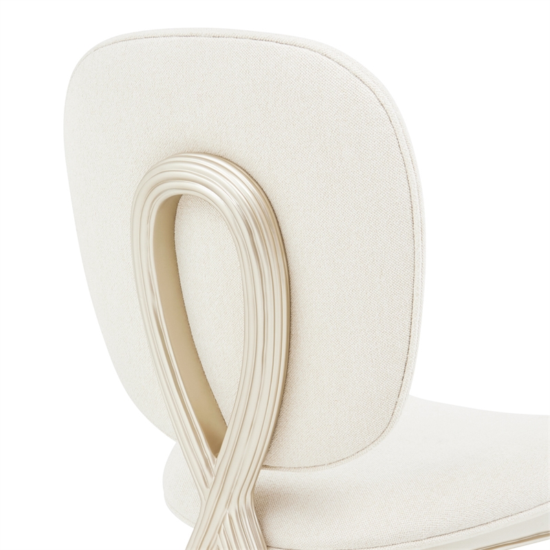 Camellia Field Vanity Set with Mirror and Chair - Caramel