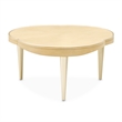 Camellia Field Curved Cocktail Table - Caramel