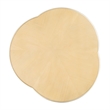 Camellia Field Curved Cocktail Table - Caramel