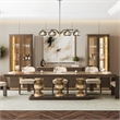 Ember 4-Light LED Chandelier - Smoke/Black Pearl