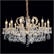 Portola 14-Light Traditional Crystal Chandelier - Gold