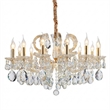 Portola 14-Light Traditional Crystal Chandelier - Gold