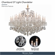 Chambord 37-Light Traditional Crystal Chandelier