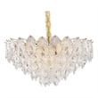 Orlisse 18-Light Acrylic Chandelier - Gold