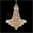 Luxe Lumiere 28-Light Crystal Chandelier - Gold