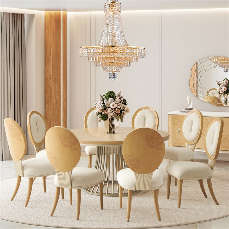 Luxe Lumiere 28-Light Crystal Chandelier - Gold