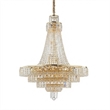 Luxe Lumiere 28-Light Crystal Chandelier - Gold
