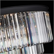 Allure 28-Light Round Crystal Chandelier - Matte Black