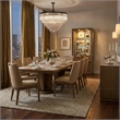 Allure 28-Light Round Crystal Chandelier - Matte Black