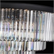 Allure 28-Light Round Crystal Chandelier - Matte Black