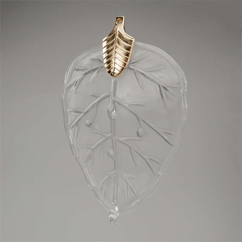 Autumn 12-Light Rectangular Chandelier - Frost/Gold
