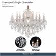 Chambord 25-Light Traditional Crystal Chandelier