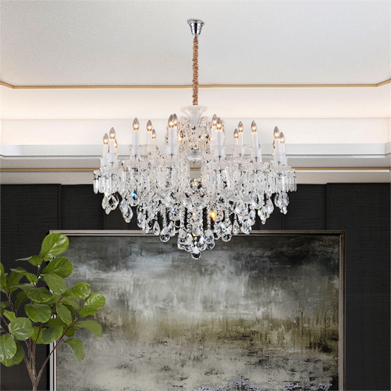 Chambord 25-Light Traditional Crystal Chandelier