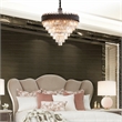 Symphony Round 37-Light Crystal Chandelier - Black
