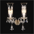 Winter Palace 2-Light Traditional Crystal Wall Sconce - Gold