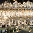 Royal Crown Rectangular 12-Light Crystal Chandelier